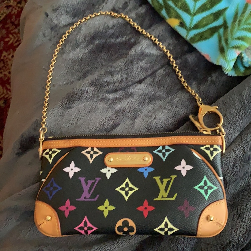 COPY - vintage Louis Vuitton multicolor pochette - Picture 6 of 9